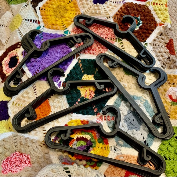 IKEA Spruttig Clothes Hangers Black - Picture 3 of 9